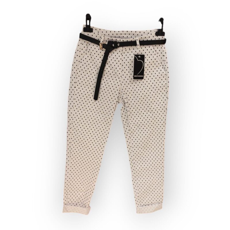 Pantalon Elastizado con Puntos - Imagen 2